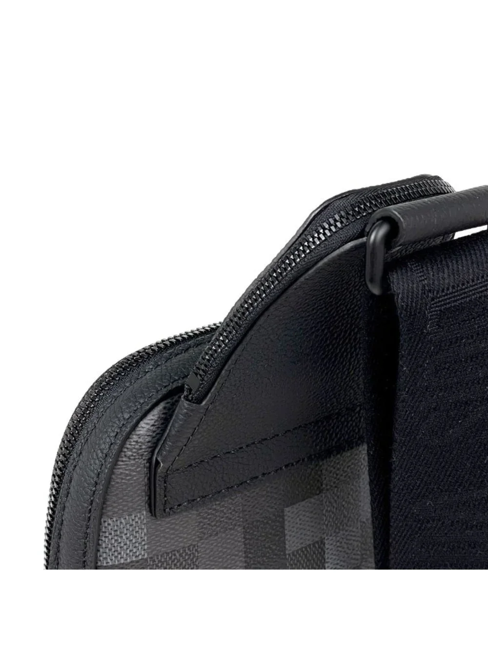 Louis Vuitton Avenue Sling Bag PM Damoflage Leather Black